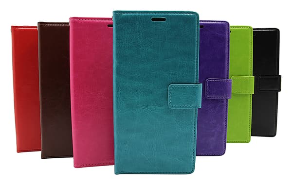 Crazy Horse Wallet Realme 7 Pro Grön