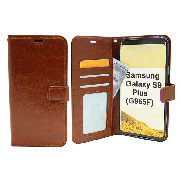 Crazy Horse Wallet Samsung Galaxy S9 Plus (G965F) Röd