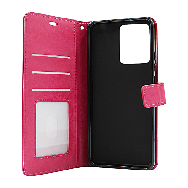 Crazy Horse Wallet Xiaomi Redmi Note 12 Lila