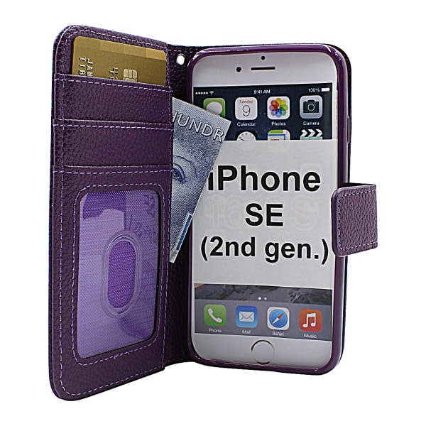 New Standcase Wallet iPhone SE (2nd Generation) Lila G764