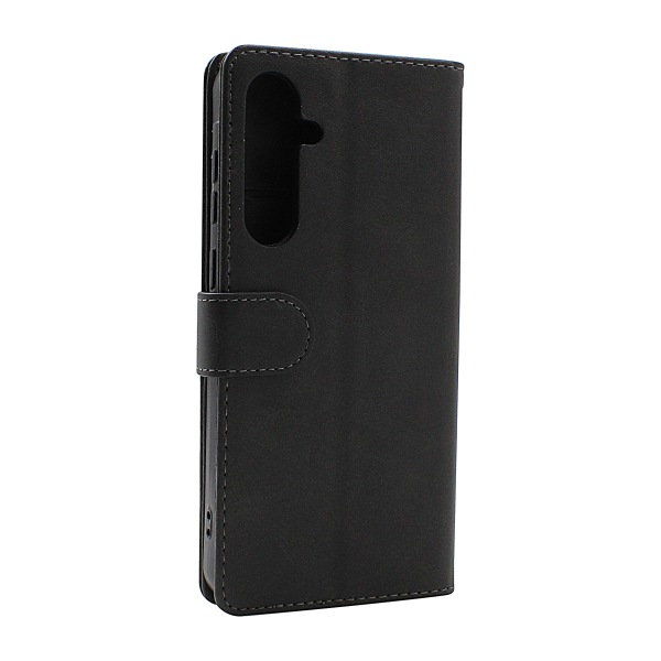 Zipper Standcase Wallet Samsung Galaxy A35 5G Marinblå