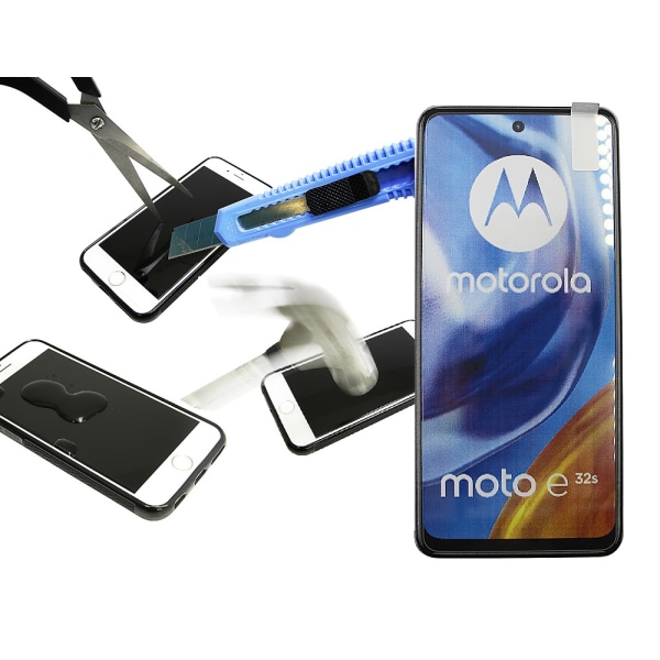 Härdat glas Motorola Moto E32s