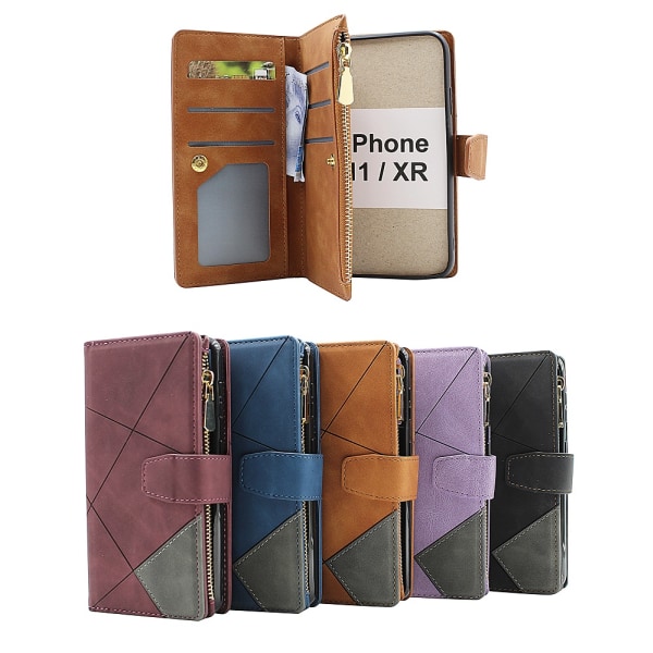 XL Standcase Lyxfodral iPhone 11 & iPhone XR Svart