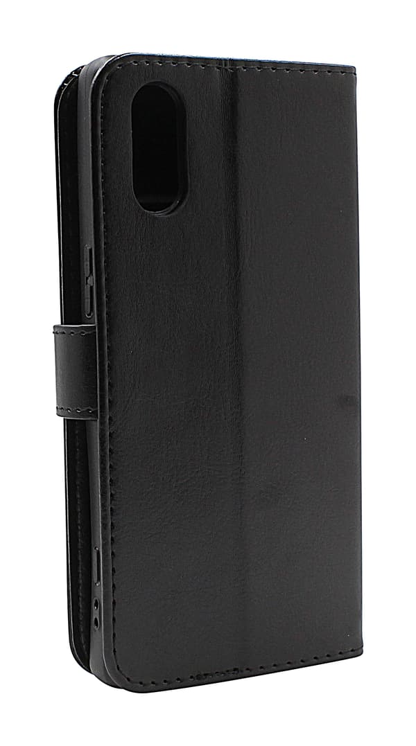 Crazy Horse Wallet Sony Xperia 5 V Röd