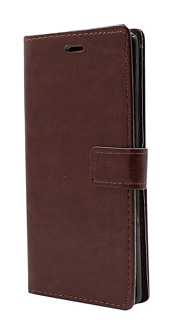 Crazy Horse Wallet Huawei Mate 40 Pro Brun