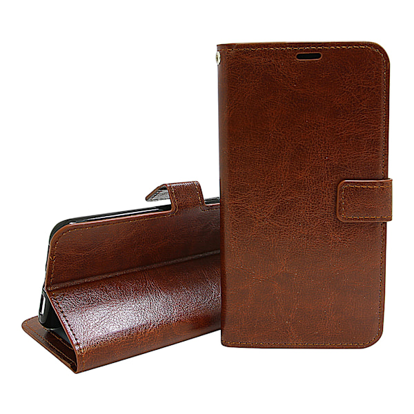Crazy Horse Wallet Sony Xperia XZ3 Brun