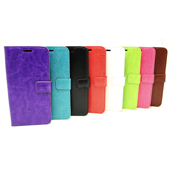 Crazy Horse Wallet Samsung Galaxy Xcover 4 (G390F) Hotpink
