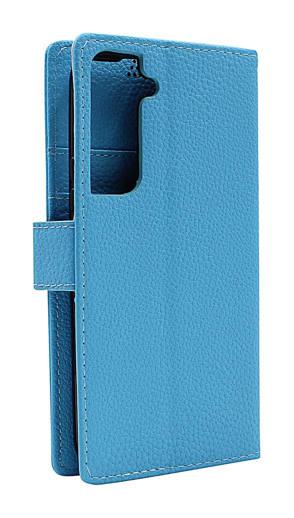 New Standcase Wallet Samsung Galaxy S22 5G Brun