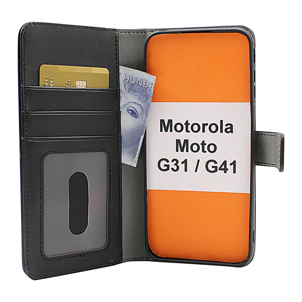 Skimblocker Magnet Fodral Motorola Moto G31/G41