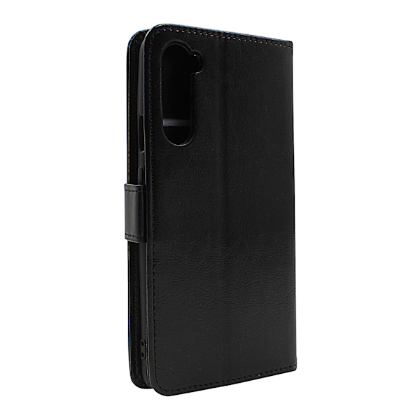 Crazy Horse Wallet OnePlus Nord (Svart) Svart