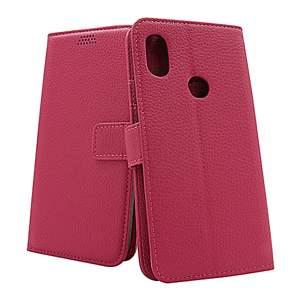New Standcase Wallet Xiaomi Redmi Note 6 Pro Hotpink