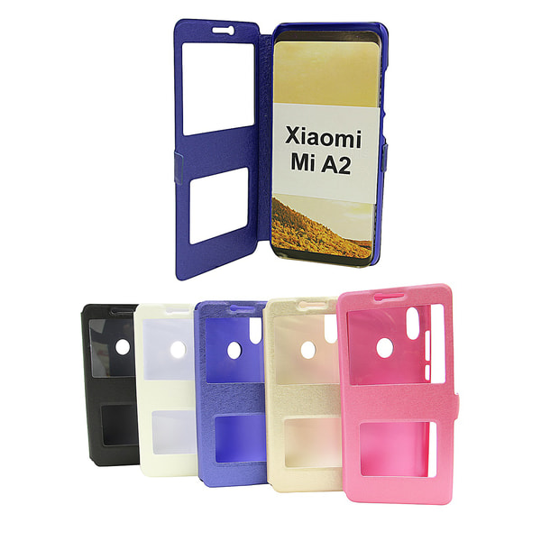 Flipcase Xiaomi Mi A2 Blå