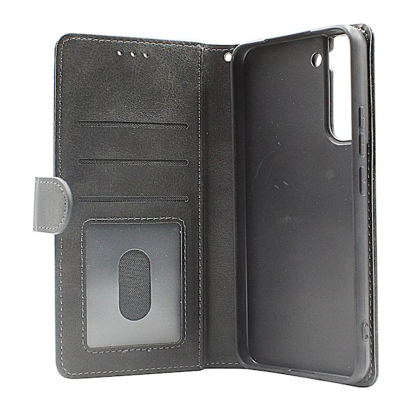 Zipper Standcase Wallet Samsung Galaxy S22 Plus 5G Marinblå
