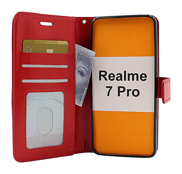 Crazy Horse Wallet Realme 7 Pro Turkos