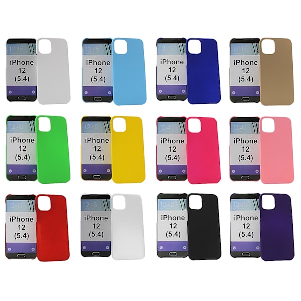 Hardcase iPhone 12 (5.4) (Svart) Blå