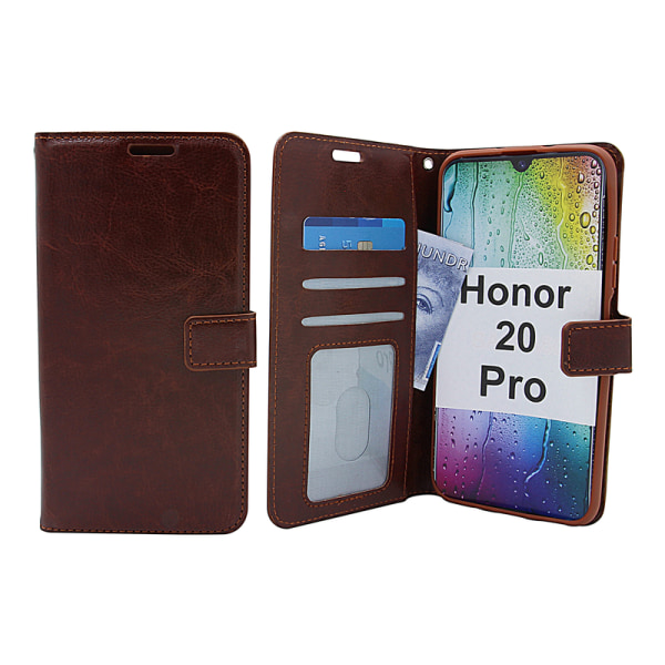 Crazy Horse Wallet Honor 20 Pro Turkos