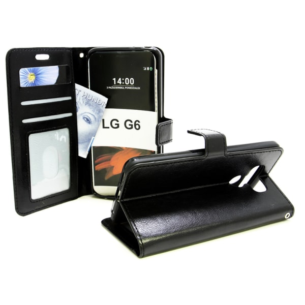Crazy Horse Wallet LG G6 (H870) Hotpink