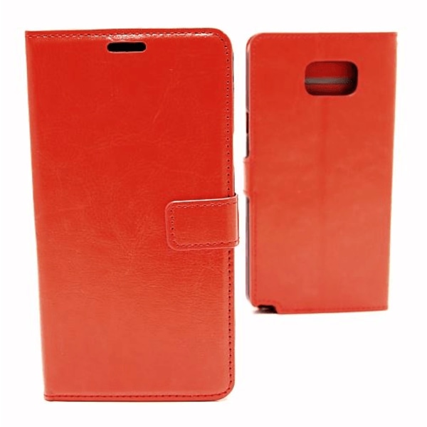 Crazy Horse wallet Samsung Galaxy Note 5 (SM-N920F) Hotpink