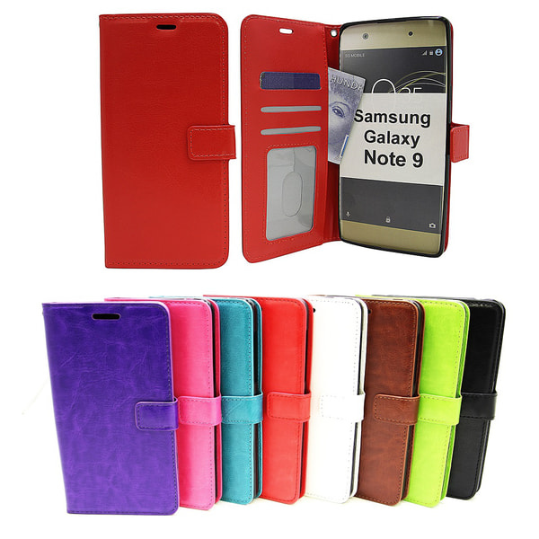 Crazy Horse Wallet Samsung Galaxy Note 9 (N960F/DS) Brun