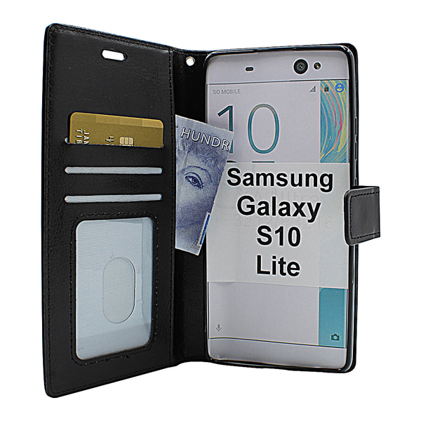 Crazy Horse Wallet Samsung Galaxy Note 10 Lite Brun