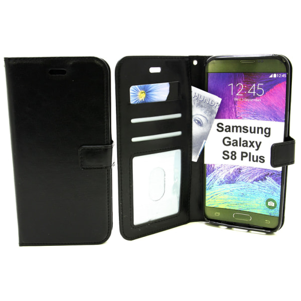 Crazy Horse Wallet Samsung Galaxy S8 Plus (G955F) Hotpink