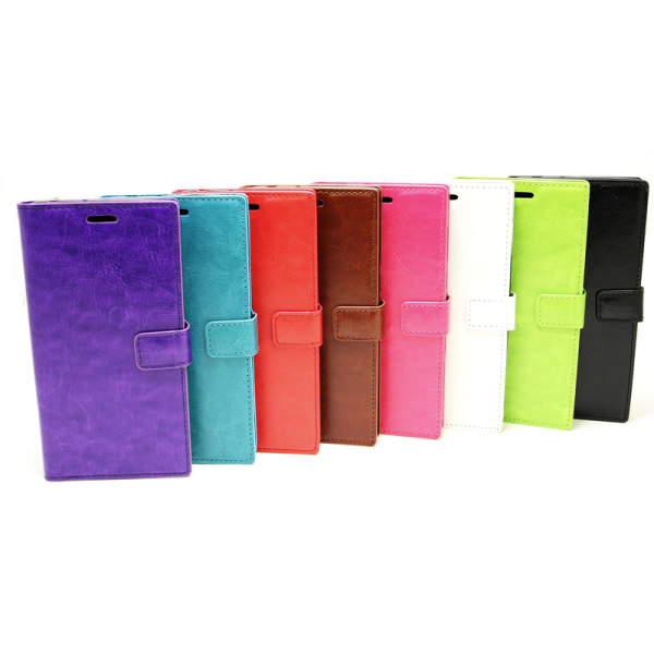 Crazy Horse Wallet Sony Xperia L1 (G3311) Lila