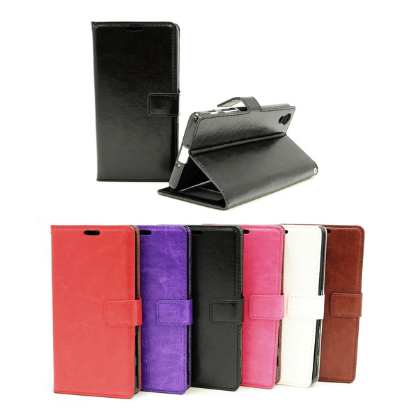 Crazy Horse Wallet Sony Xperia X (F5121) Vit