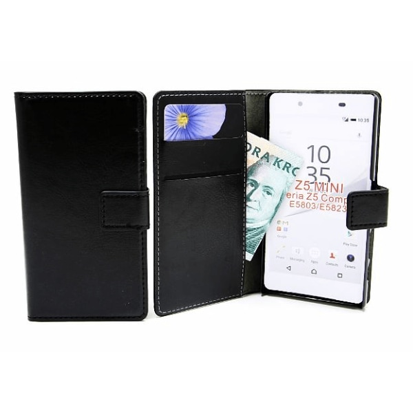 Crazy Horse Wallet Sony Xperia Z5 Compact (E5823) Brun