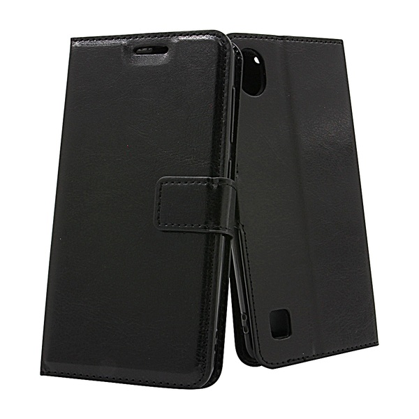 Crazy Horse Wallet ZTE Blade A5 2019 Brun