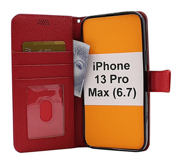 New Standcase Wallet iPhone 13 Pro Max (6.7) Brun
