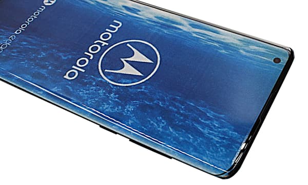 Full Frame Glas skydd Motorola Edge (Svart)