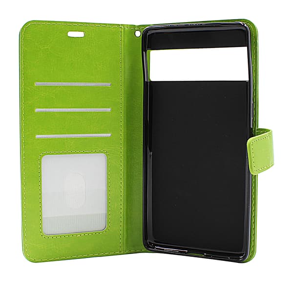 Crazy Horse Wallet Google Pixel 7 Pro 5G Svart