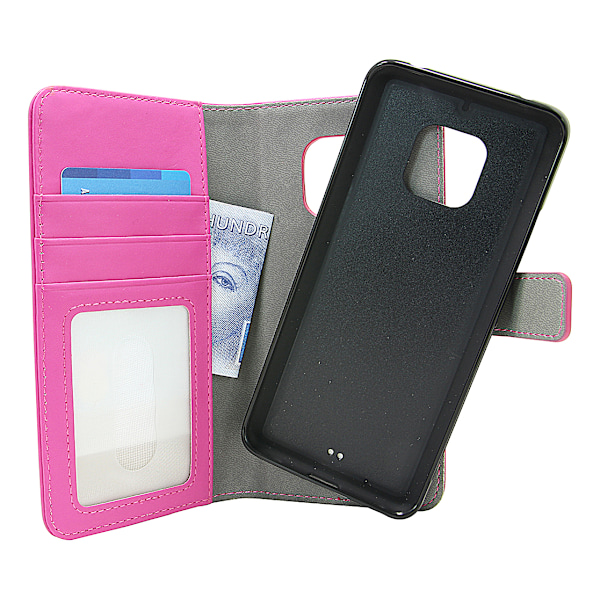 Skimblocker Magnet Wallet Huawei Mate 20 Pro Hotpink