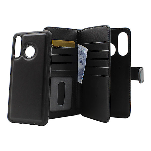 Skimblocker XL Magnet Wallet Huawei P30 Lite (Svart)