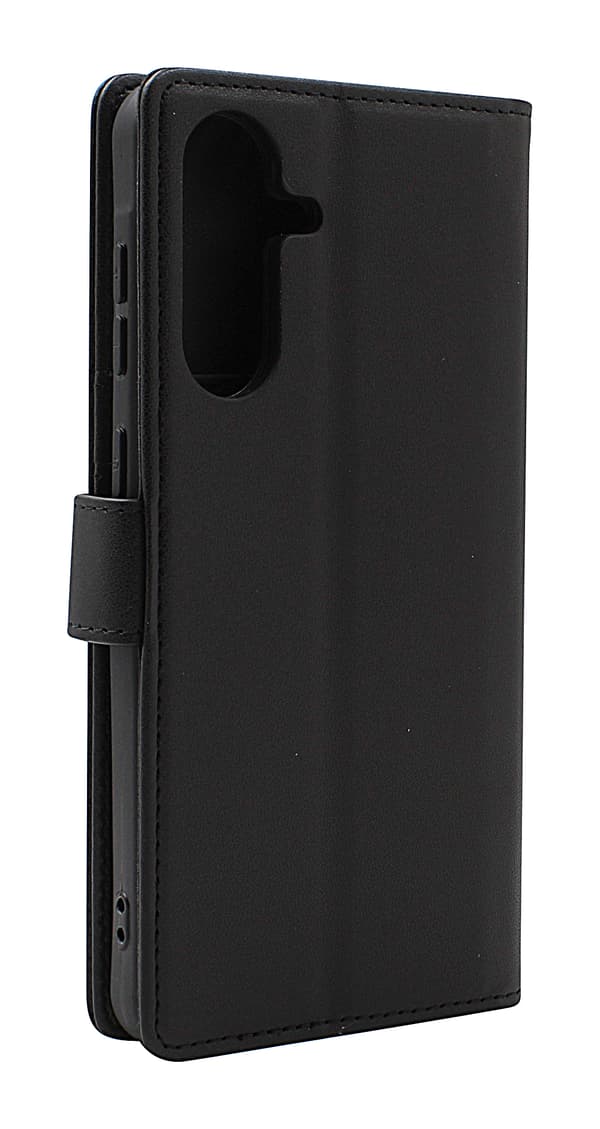 Skimblocker Samsung Galaxy A36 Plånboksfodral Brun