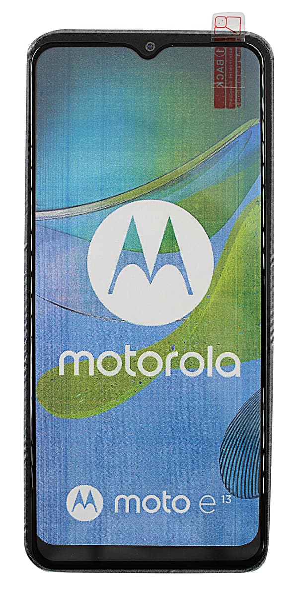 Full Frame Glas skydd Motorola Moto E13