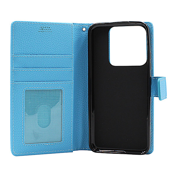 New Standcase Wallet Xiaomi 14 5G Ljusblå