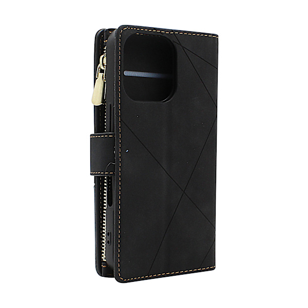 XL iPhone 16 Pro Lyx Plånboksfodral Lila
