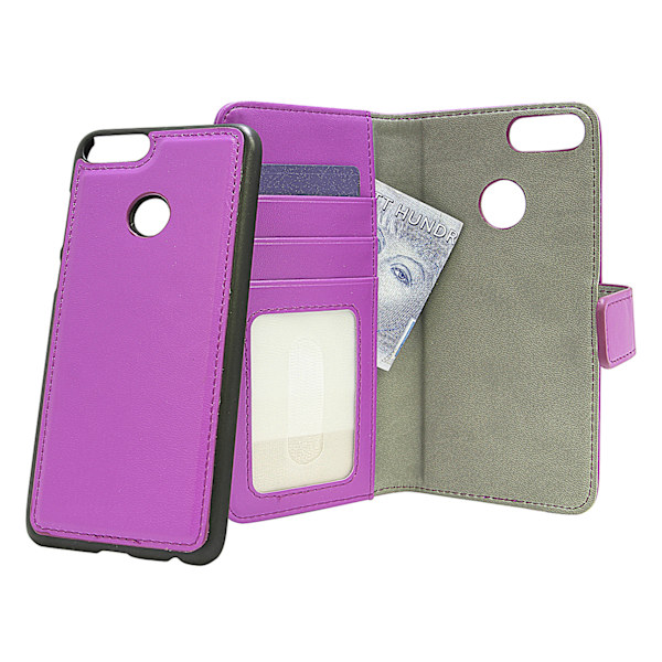 Skimblocker Magnet Wallet Huawei P Smart (FIG-LX1) Lila
