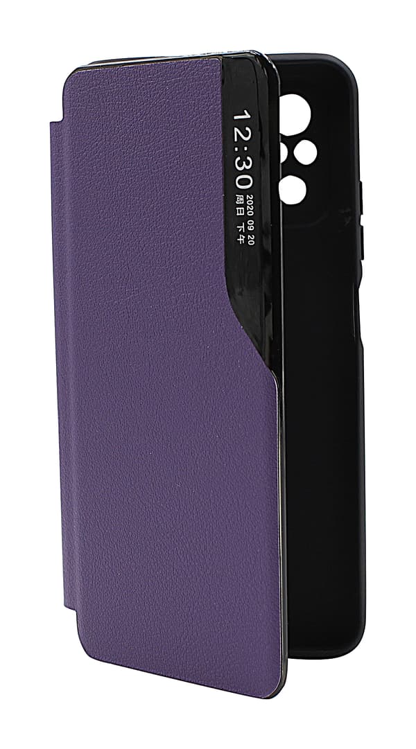 Smart Flip Cover Xiaomi Redmi Note 10 Röd