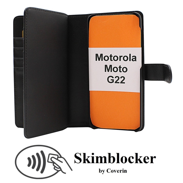 Skimblocker XL Magnet Fodral Motorola Moto G22