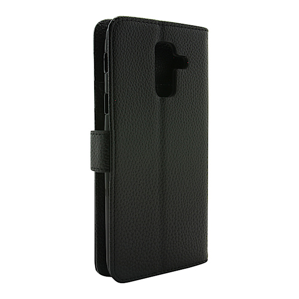 New Standcase Wallet Samsung Galaxy A6+ 2018 (A605FN/DS) Svart