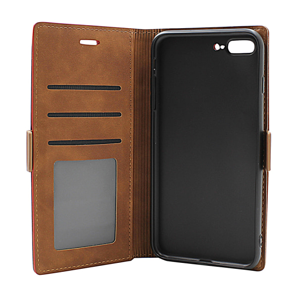 Lyx Standcase Wallet iPhone 7 Plus / 8 Plus Brun