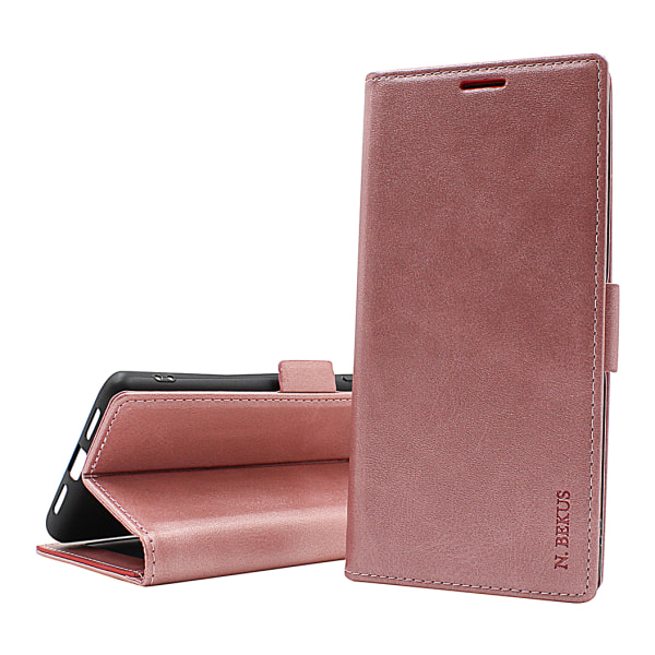 Lyx Standcase Wallet Nokia C21 Plus Vinröd