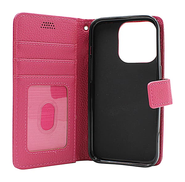 New Standcase Wallet iPhone 15 Pro Lila