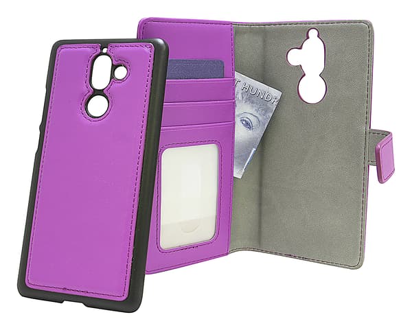 Magnet Wallet Nokia 7 Plus Lila