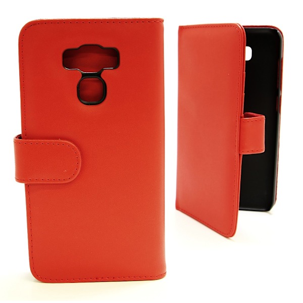 Plånboksfodral Asus ZenFone 3 Max (ZC553KL) Röd