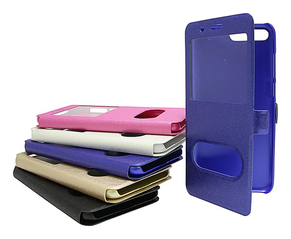 Flipcase Huawei Y6 2018 Svart