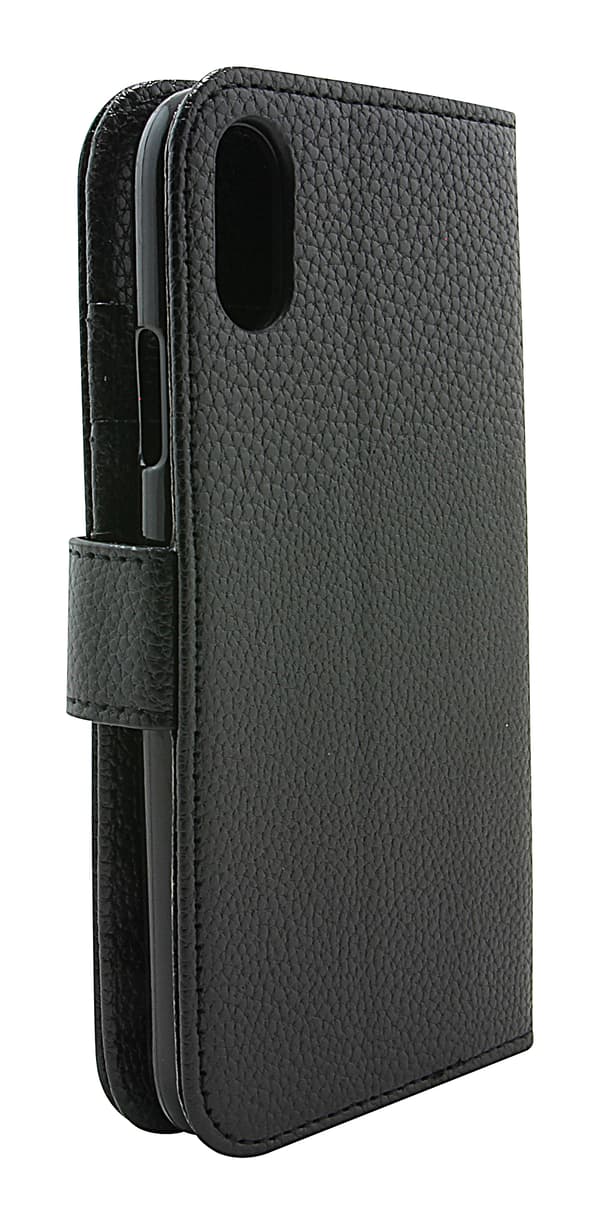 Standcase Wallet iPhone XR Svart