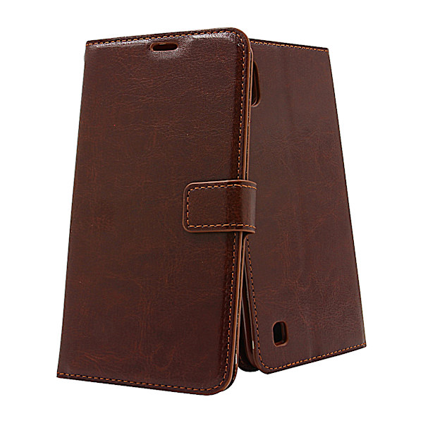 Crazy Horse Wallet Samsung Galaxy A10 (A105F/DS) Brun